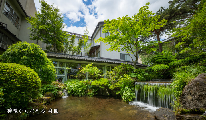 檸檬から眺める　庭園